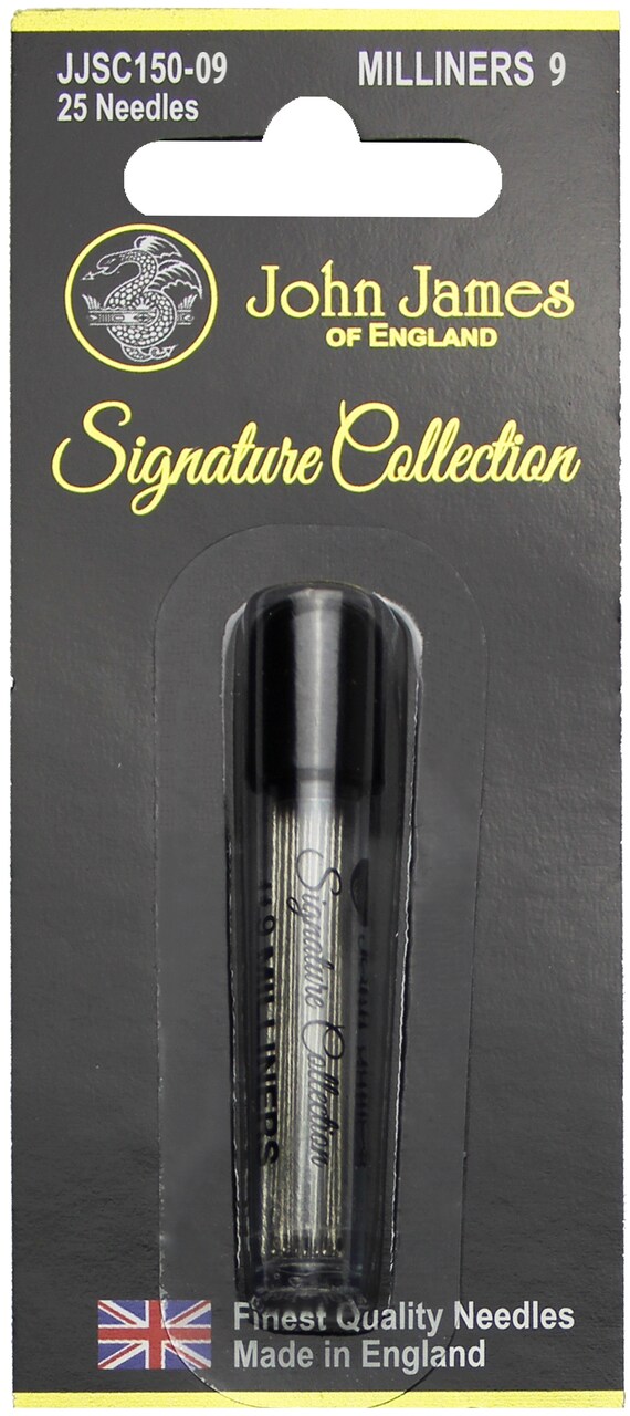 John James Signature Collection Milliner Needles-Size 9 25/Pkg